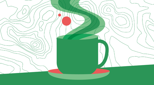 kr Coffee illustration