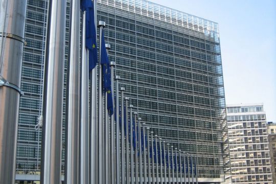 Das Berlaymont-Gebäude in Brüssel