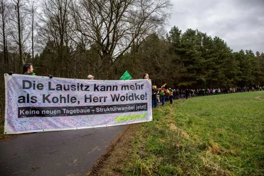 Protestwanderung Lausitz