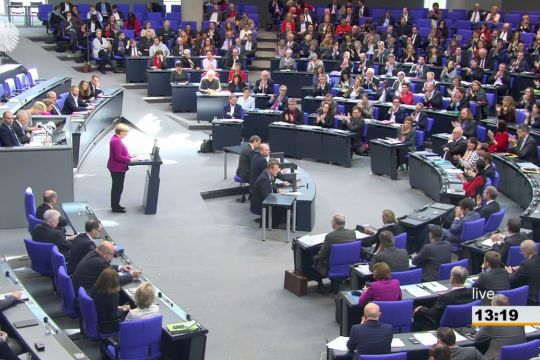 Angela Merkel Bundestag