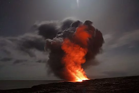 Vulkanausbruch in Hawaii