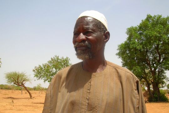 Portraitaufnahme von Yacouba Sawadogo, dem Mann, der 