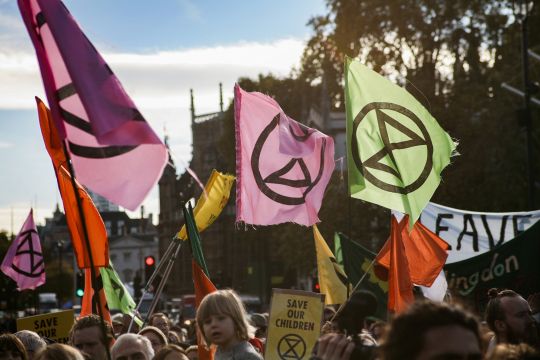 Demonstration in London für Klimaschutz