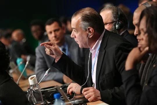 Verhandler aus Saudi Arabien auf der COP 24