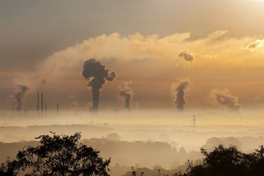 Luftverschmutzung durch Kraftwerke im Ruhrgebiet