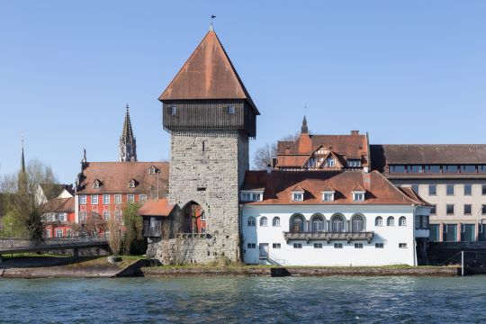 Der Rheintorturm in Konstanz