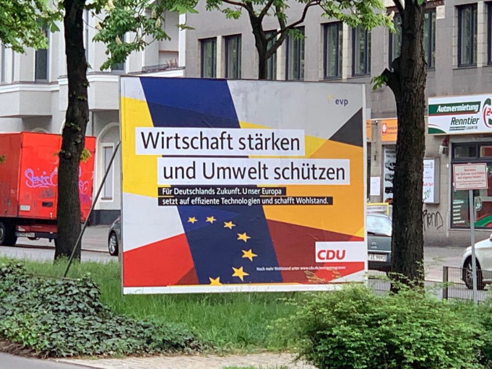CDU-Wahlplakat zur Europawahl 2019