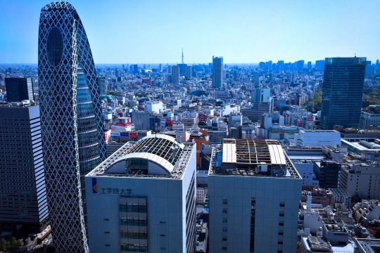 Blick auf Tokio