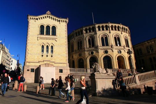Norwegens Parlament in Oslo