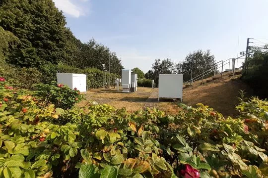 Bild zeigt die Wetterstation in Lingen