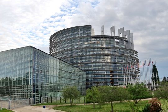 Europaparlamentsgebäude in Straßburg