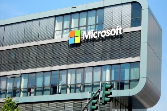 Microsoft-Gebäude in Köln.