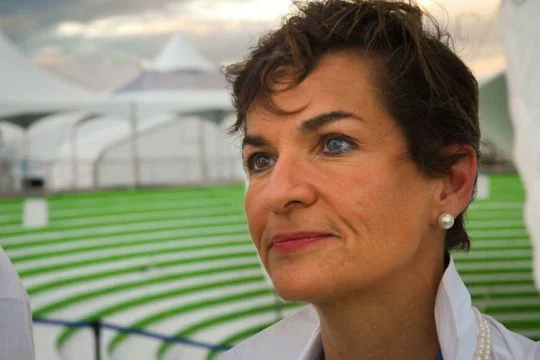 Porträtaufnahme von Christiana Figueres.