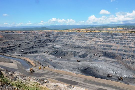 Steinkohle-Tagebau Patilla in Kolumbien