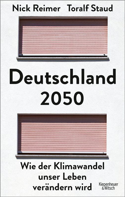 Das Buchcover zeigt den Ausschnitt einer sonnenbeschienene Hauswand mit heruntergelassenen Rollläden.