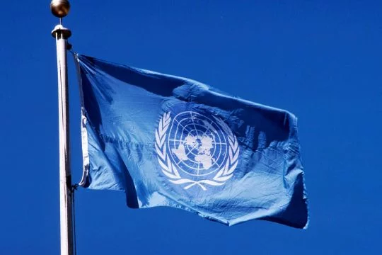 UN-Flagge