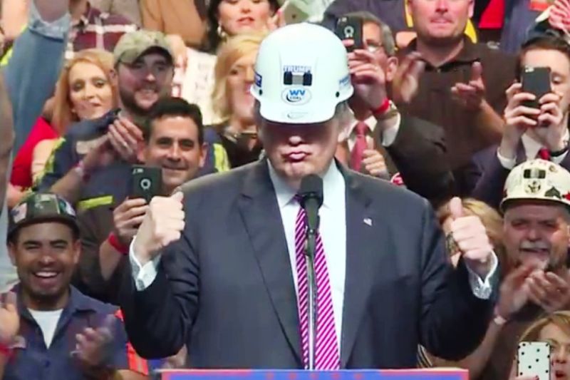 Donald Trump West Virginia Mai 2016