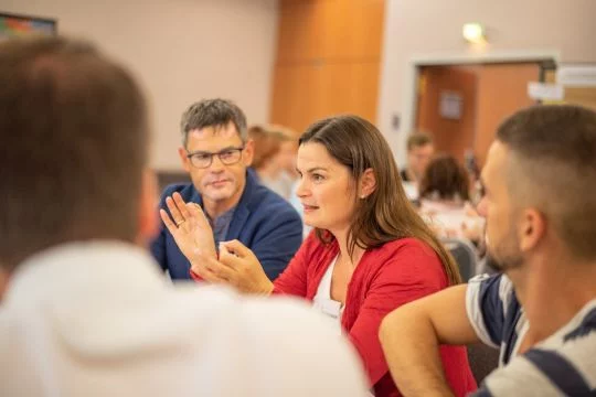 Arbeitsgruppendiskussion beim Bürgerrat Demokratie 2019 in Leipzig.