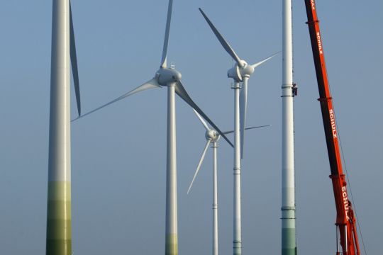 Windräder in Schleswig-Holstein